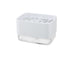 Innovative Dish Soap Dispenser Decorative HIPS 2 in 1 Liquid Detachable Soap Storage Case Holder for Home-White