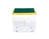 Kitchen Soap Dishwashing Detergent Press Dispenser Sponge Cleaning Pad Container-White