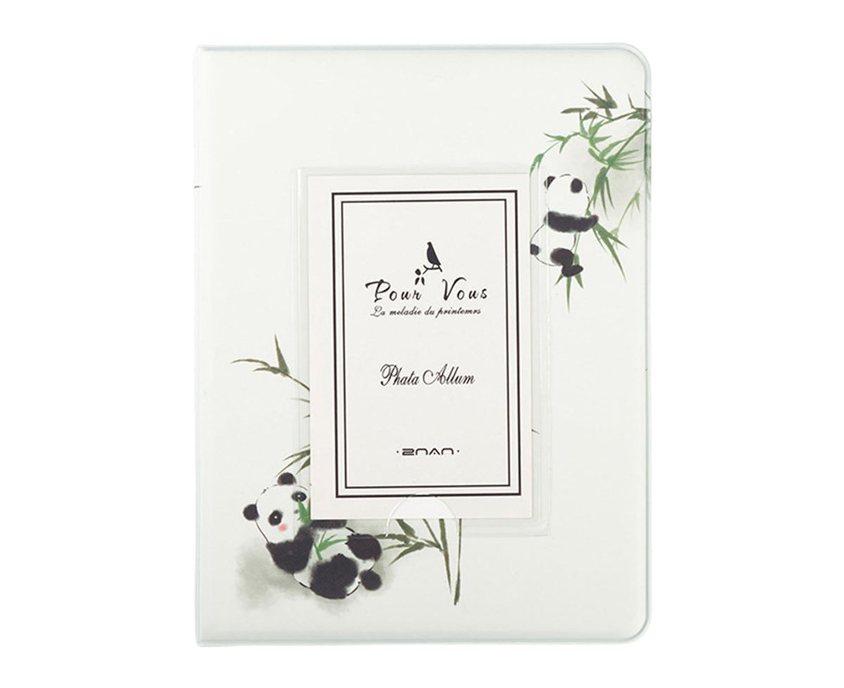 Photo Album High Capacity Dust-proof Inserted Type 64 Pockets 3 Inch Picture Storage Book for Home