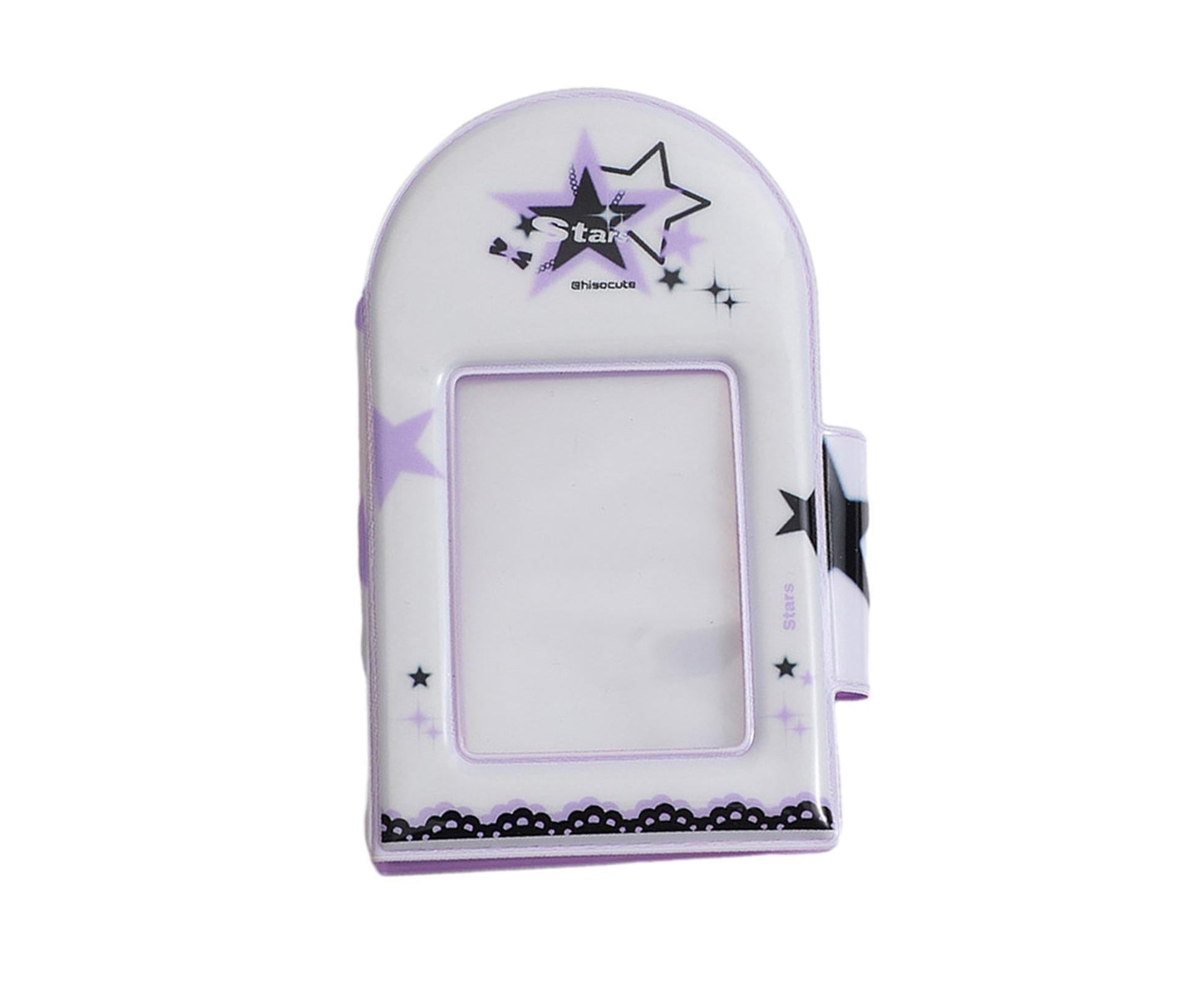 Photo Album Large Capacity Waterproof Insert Type PVC 3 Inch 40 Pages Picture Album  Card Storage Binder Friends Gift - Purple