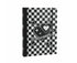 Photo Album with Lanyard 6 Holes Loose-leaf Type 3 Inches Album Collection Book Student Supplieslack White