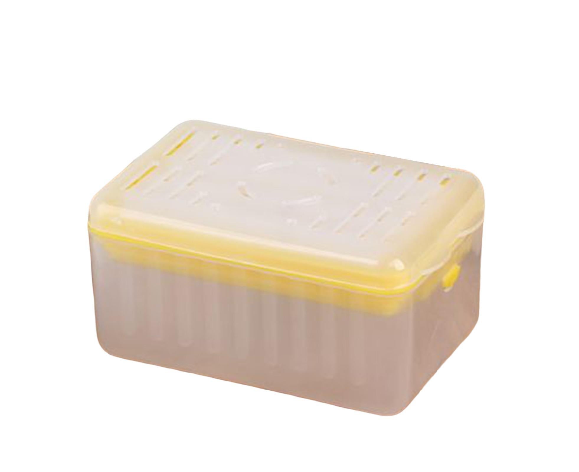 Soap Box with Bubbler Hands Free Transparent Detachable Easy to Clean Storage Plastic Roller Style Soap Holder Bathroom Accessories
