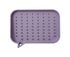 Soap Dish Rectangle Minimalist Silicone Tear-resistant Sponge Holder for Kitchen-Purple