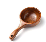 Wooden Spoon Solid Wood Water Spoon Rice Spoon Multipurpose Tableware Kitchen Utensil