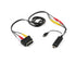 USB 2.0 Audio Video Grabber Scheda Capture VHS Card to DVD Adapter Converter - Black