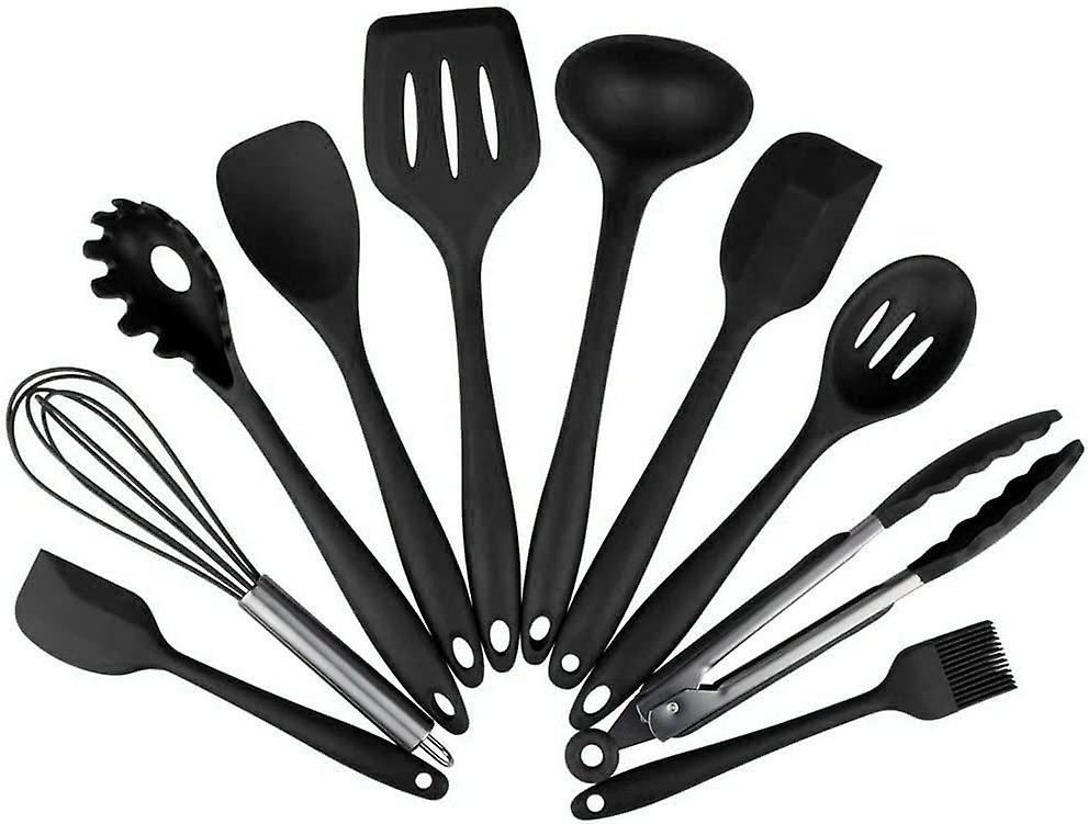 Kitchen Utensils Silicone Set, Bpa-free Silicone Kitchen Utensil Set, Dishwasher secure, Non-stick