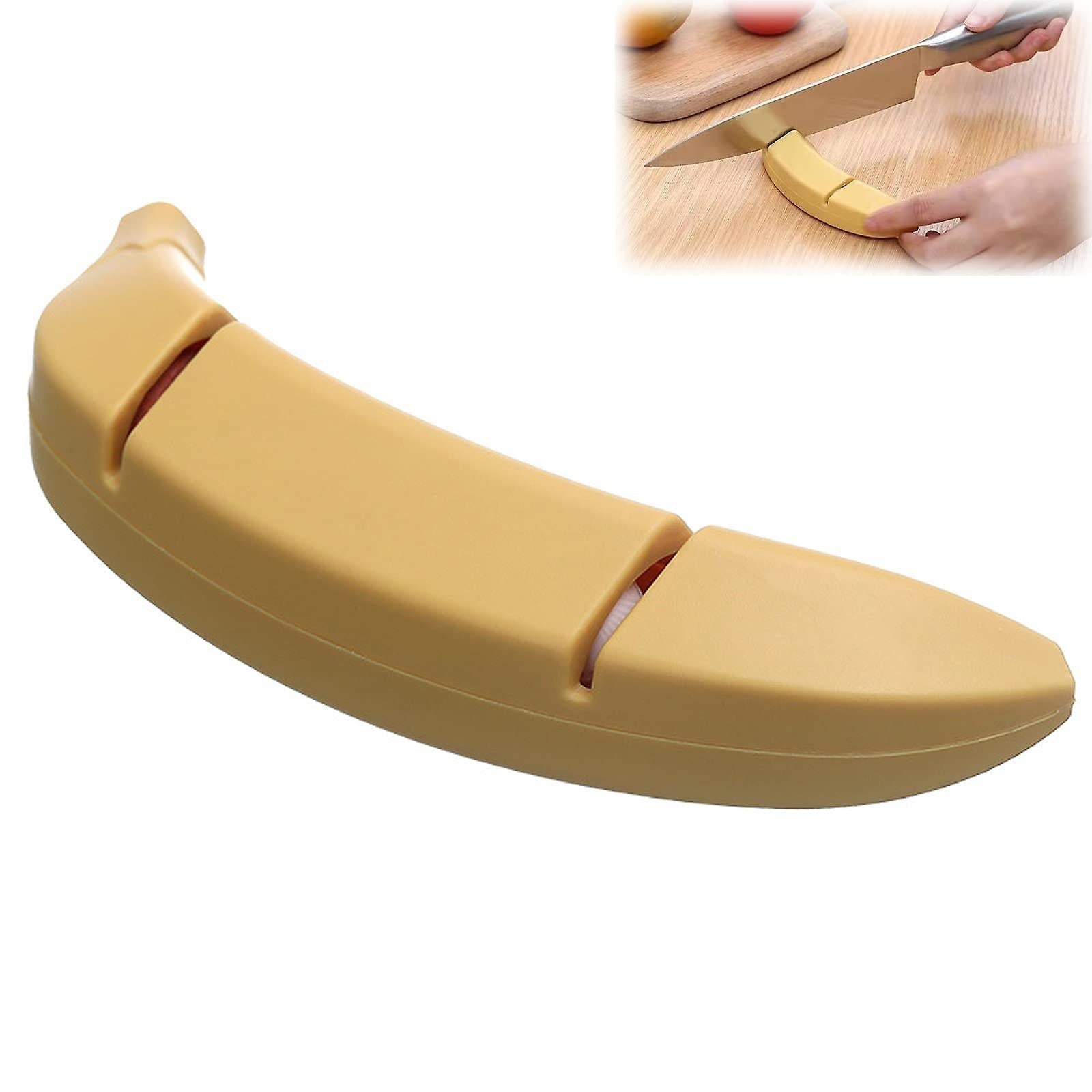 Knife Sharpener, Manual Knife Sharpener, Kitchen Knife Sharpener, Two-stage Knife Sharpener, Banana