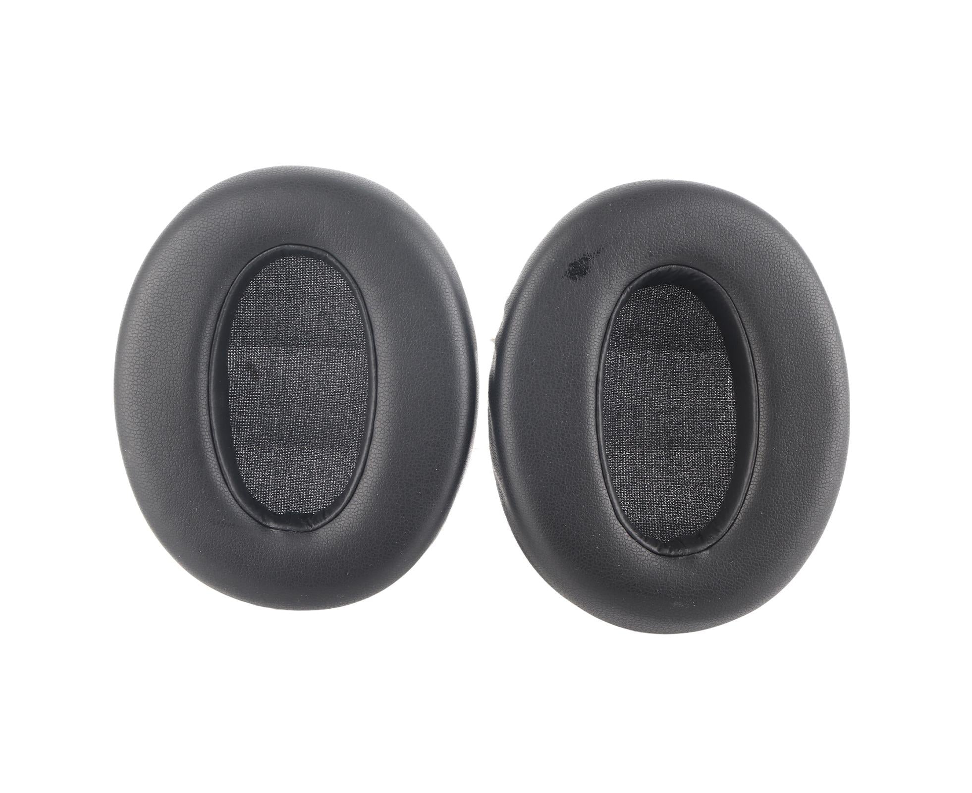 Ear Cushions Replacement Soft Protein Leather Noise Isolation Foam Thickened Pads for WH XB910N Headphones Black