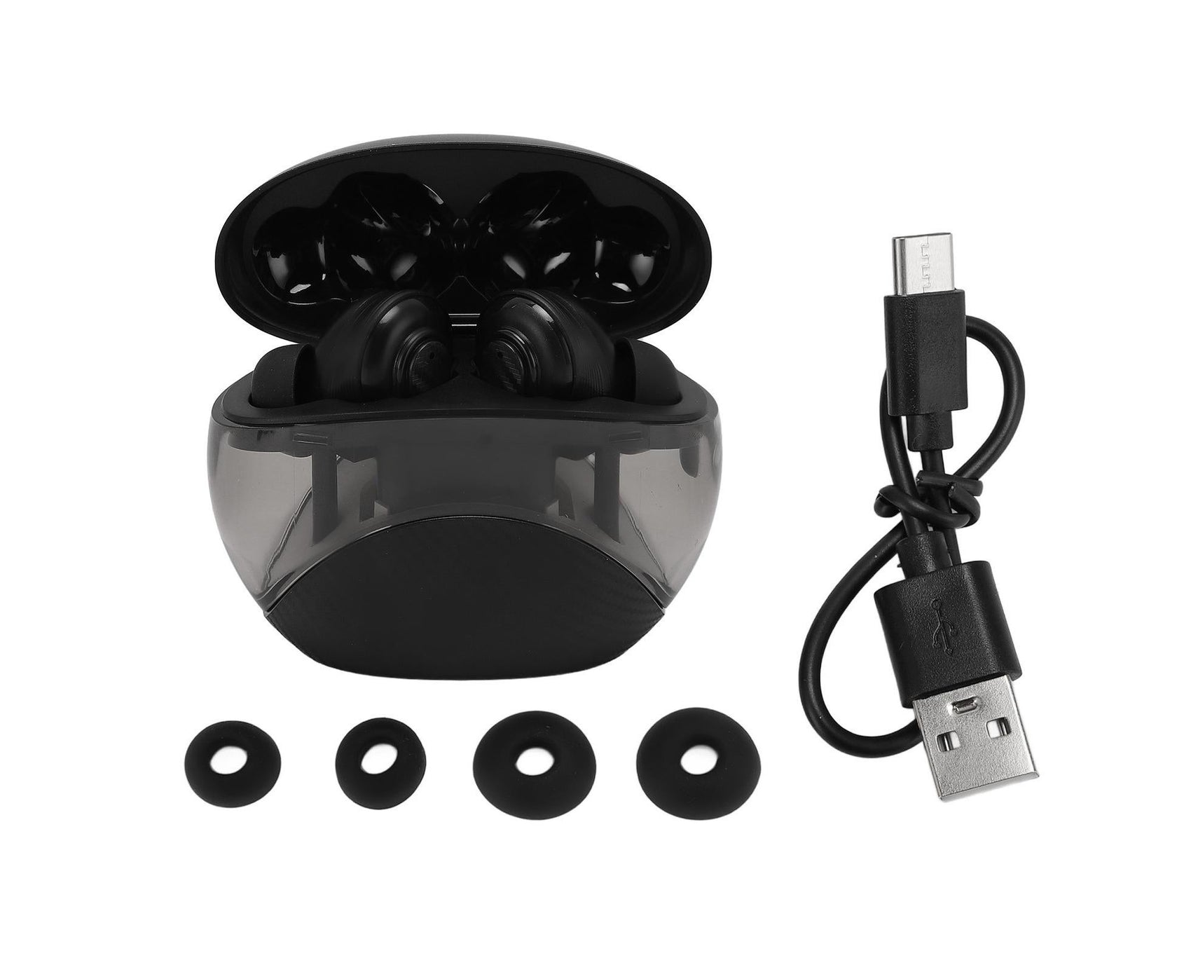Language Translator Earbud Bluetooth 5.4 144 Online Languanges Translation Black