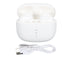 Language Translator Earbuds Multifunction HD Noise Reduction Bluetooth 5.1 144 Kinds Languages Real Time Translation Headphone White