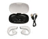 Language Translator Earbuds Smart Noise Reduction Supports 144 Languages Bluetooth 5.3 Earphones White
