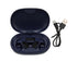Bluetooth Translator Headphones 144 Languages Stereo Translation Earphone with Charging Case for Android IOS Blue