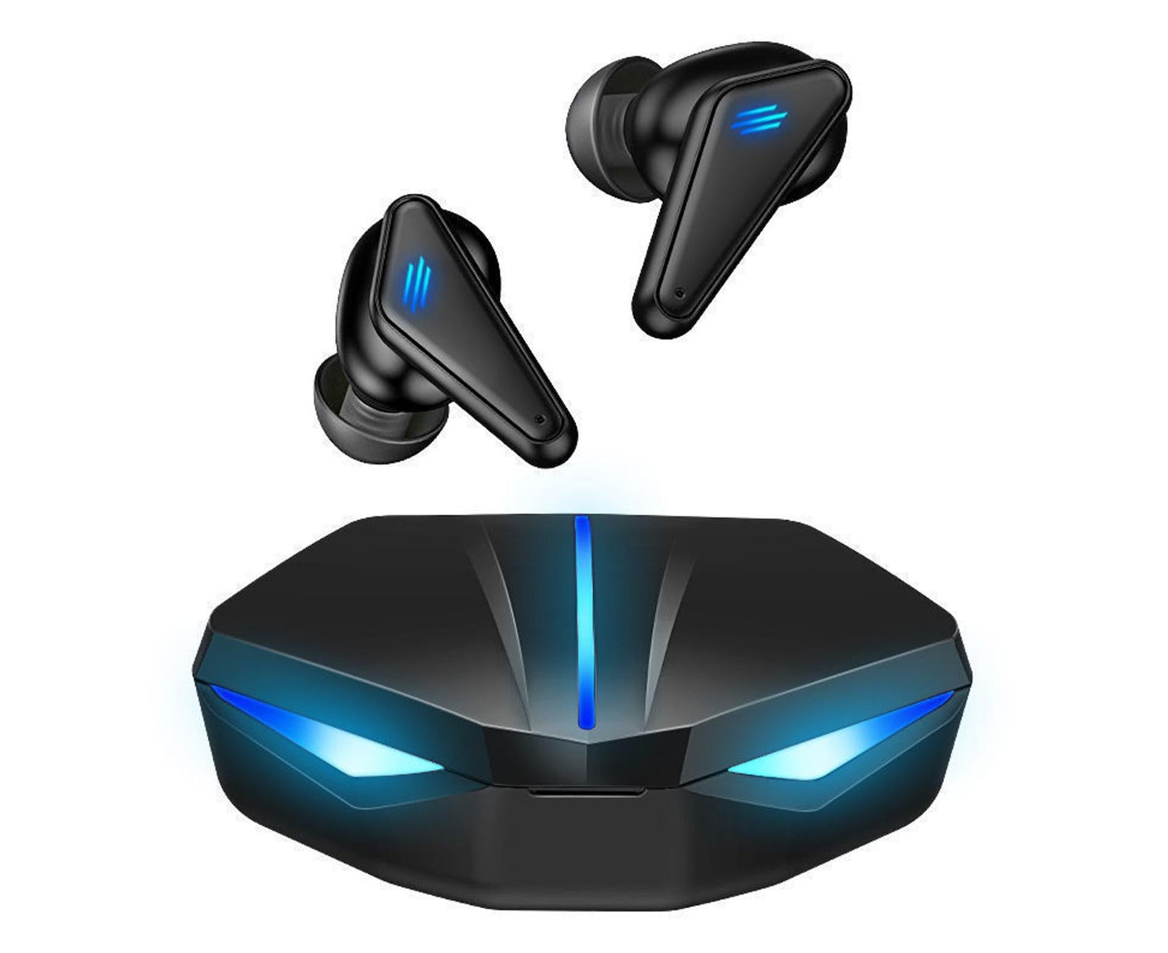 BT Gaming Earbuds K55 Low Latency Stereo Noise Reduction Cordless Earphone with Charging Case K55