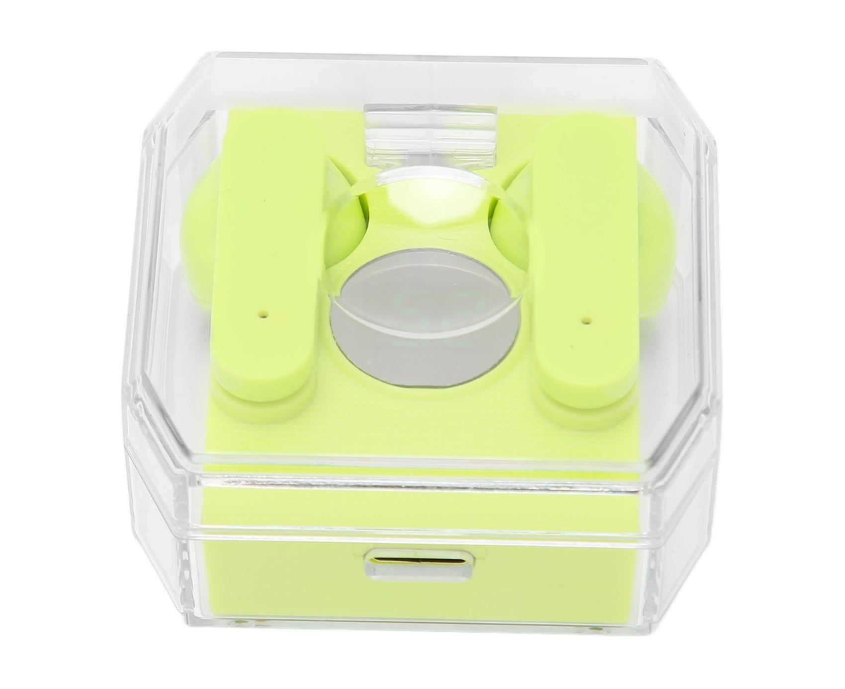 Smart Voice Translator Earbuds Support 144 Languages Online Translation Power Display Translating Headset for Traveling Green