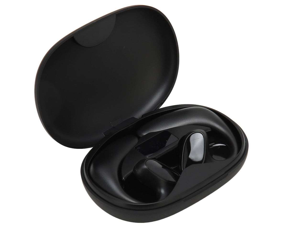 Bluetooth Translator Headphones 144 Languages Stereo Translation Earphone with Charging Case for Android for IOS Black