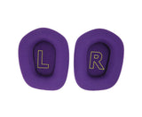 Earpads Cushions Breathable Comfortable Elastic Replacement Ear Pads for Logitech G733 Headphones Purple