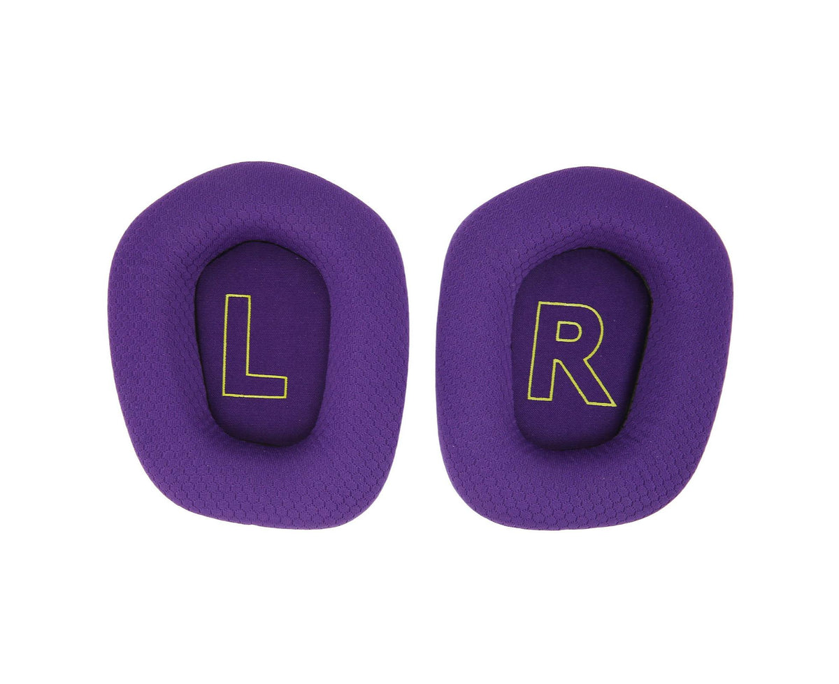 Earpads Cushions Breathable Comfortable Elastic Replacement Ear Pads for Logitech G733 Headphones Purple