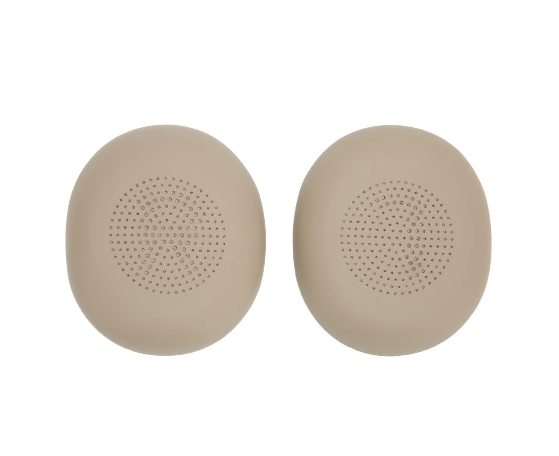 Headphone Earpads Professional Protein Leather Replacement Ear Pad Cushions for Jabra ELITE 45h Headphones Gold