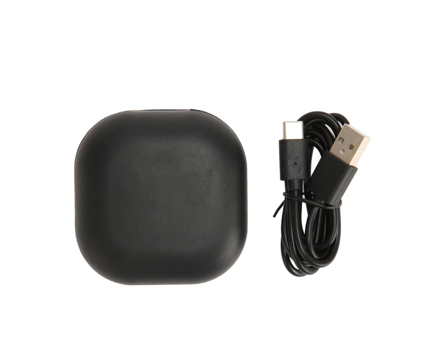 Charging Case Replacement 600mAh USB C Wired Earbuds for Galaxy Buds Live SM R180 Black