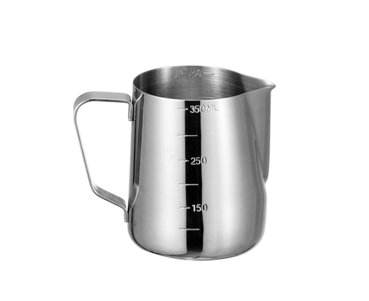 350/600/1000ML Stainless Steel DIY Coffee Jug Milk Frothing Craft Pitcher Cup-S