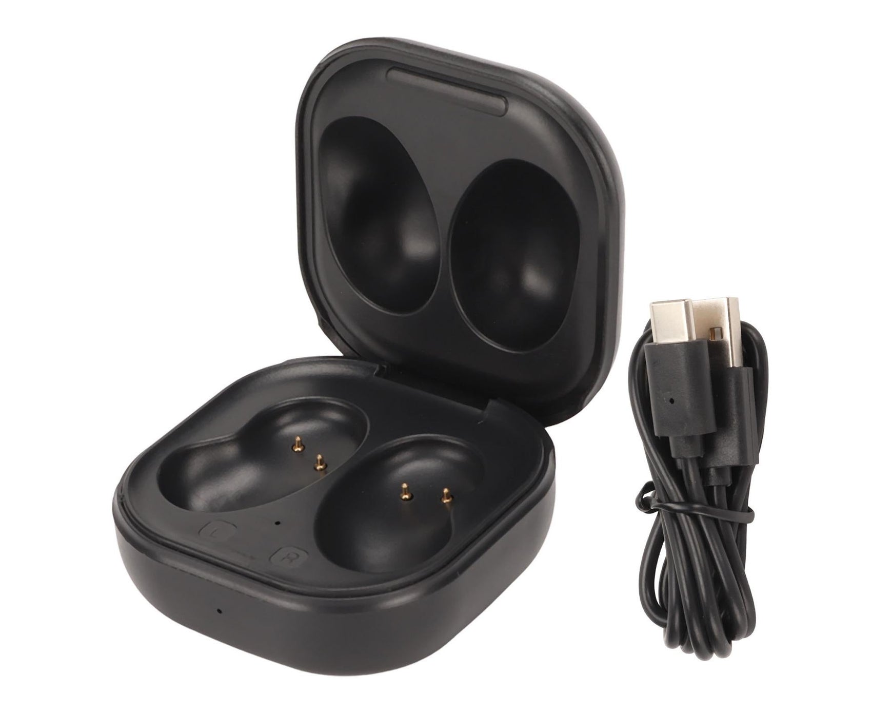 Earbuds Charging Case Replacement USB with Cable for Samsung Galaxy Buds Live SM R180