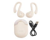 Language Translator Earbuds 144 Online Translation Languages Bluetooth 5.3 Device with APP for Android Music Playback Call White