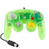 Wired Game Controller for NGC Console - Classic Design,Compatible with GameCube,Vibration Feature - Transparent Green