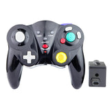 Wireless Game Controller for GC - 2.4Ghz Gamepad with Turbo & Vibration - Compatible with GC Console - Black