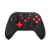 Wireless Game Controller for Switch,PC,Android & PS3 - Pro Gaming Gamepad with Bluetooth,Turbo & Vibration - Black Red