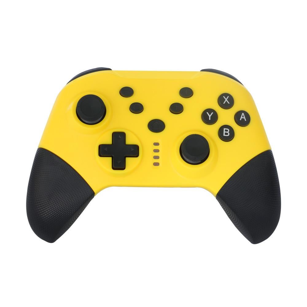 Wireless Game Controller for Switch,PC,Android & PS3 - Pro Gaming Gamepad with Bluetooth,Turbo & Vibration - Yellow Black