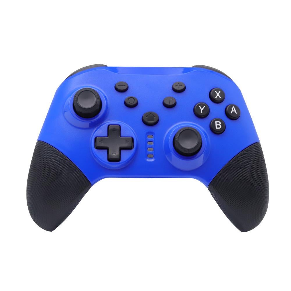 Wireless Game Controller for Switch,PC,Android & PS3 - Pro Gaming Gamepad with Bluetooth,Turbo & Vibration - Blue Black