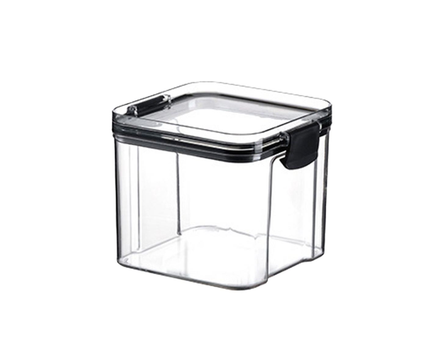 Clear Food Storage Box Container Moisture Proof Grain Bottle Jar Kitchen Supply-2