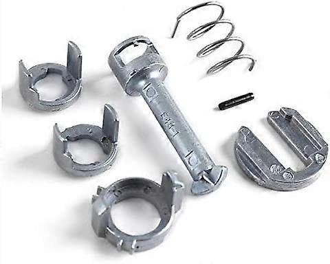 1set Auto Car Front Left Right Door Lock Cylinder Repair Kit Replacement Parts For BMW E46 3 SERIES Car Accessories