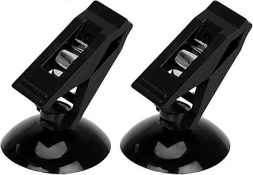 1 Pair Car Clip with Suction Sucker for Sun Shade Curtain Cloth Fixing, Auto Accessoris