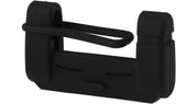 Vehicle chair Belt Buckle Silicone Case Clip Case security Belt Accessory (Black)