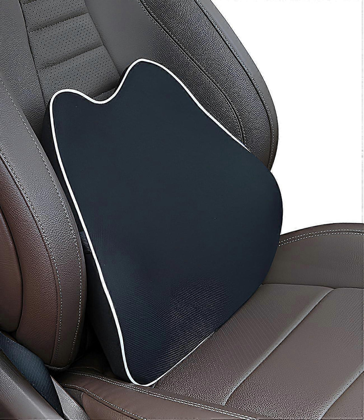 Comfort Lumbar Support Cushion Back Support Pillow Breathable Vehicle Seat Back Support Black