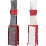 Car Vent Cleaning Brush Microfiber Cleaners for Window Louver Air Conditioner Roller Shutters 2 Pieces