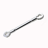 1 Piece Motorcycle Balance Bar Motorcycle Handlebar Big Car Modified Aluminum Alloy Motorcycle Balance Handlebar Cross Bar Motorcycle Accessories (Sil