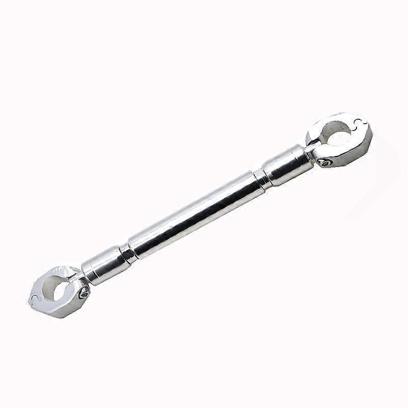 1 Piece Motorcycle Balance Bar Motorcycle Handlebar Big Car Modified Aluminum Alloy Motorcycle Balance Handlebar Cross Bar Motorcycle Accessories (Sil