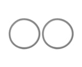 New Replacement Gaskets for Juicer, 2 White Rubber Rings, Flexible Home Use