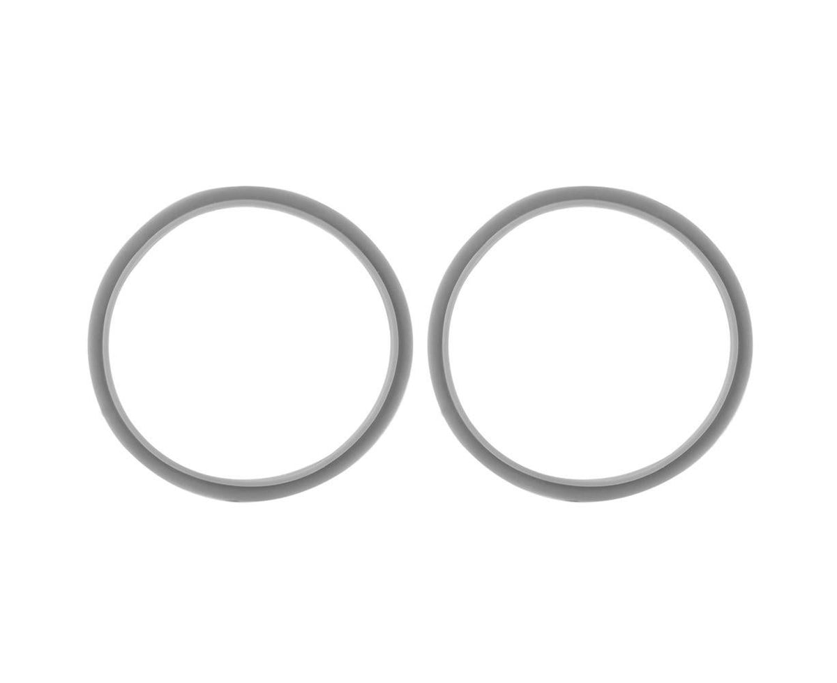 New Replacement Gaskets for Juicer, 2 White Rubber Rings, Flexible Home Use
