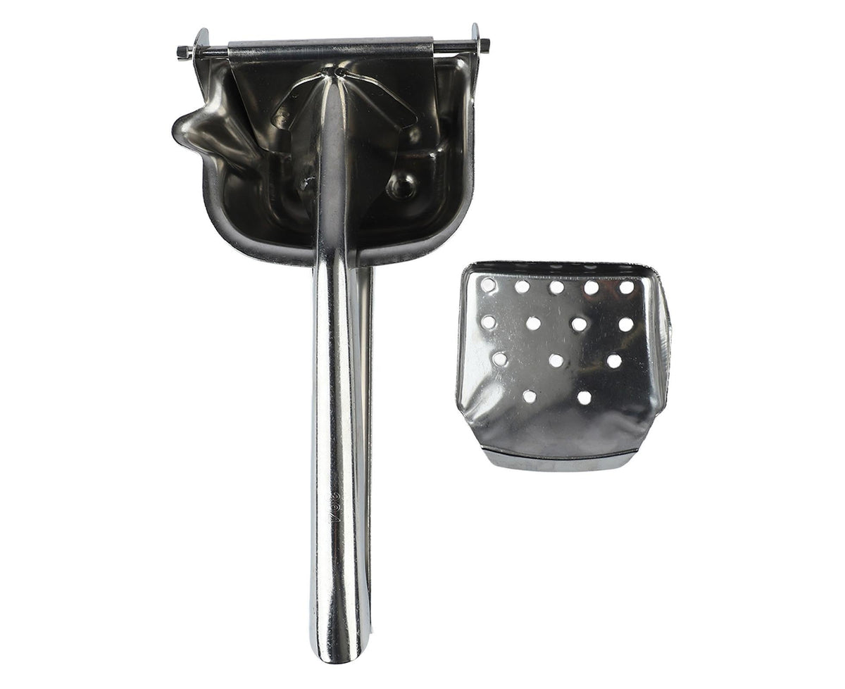 Stainless Steel Lemon Squeezer, Heavy Duty Citrus Juicer with Long Handle for Fruits