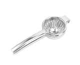 Manual Juicer, Stainless Steel, Small Portable Hand Press Fruit Squeezer for Lemon & Orange