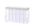 Seasoning Sauce Container Double-lid Fresh-keeping-White