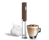 Electric Milk Frother, Rechargeable Handheld Foam Maker, 3 Adjustable Levels, Hangable & Foldable Whisk for Coffee