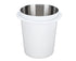 58mm Coffee Dosing Cup, Stainless Steel Dosing Tool for Coffee Machine Handle, White