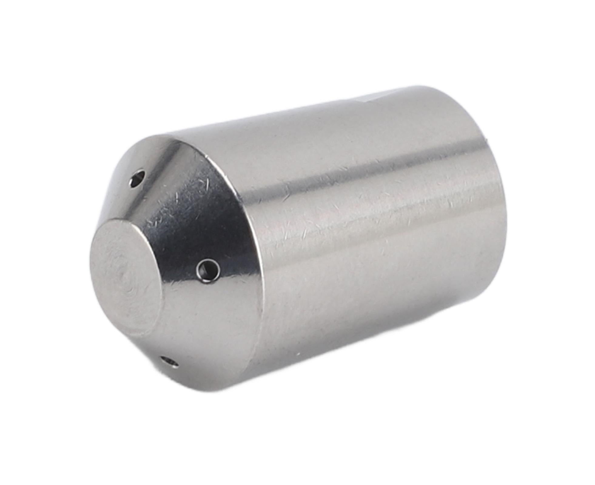 Coffee Machine Nozzle, Stainless Steel Milk Foam Spout Replacement for Rancilio, Four Hole Tip