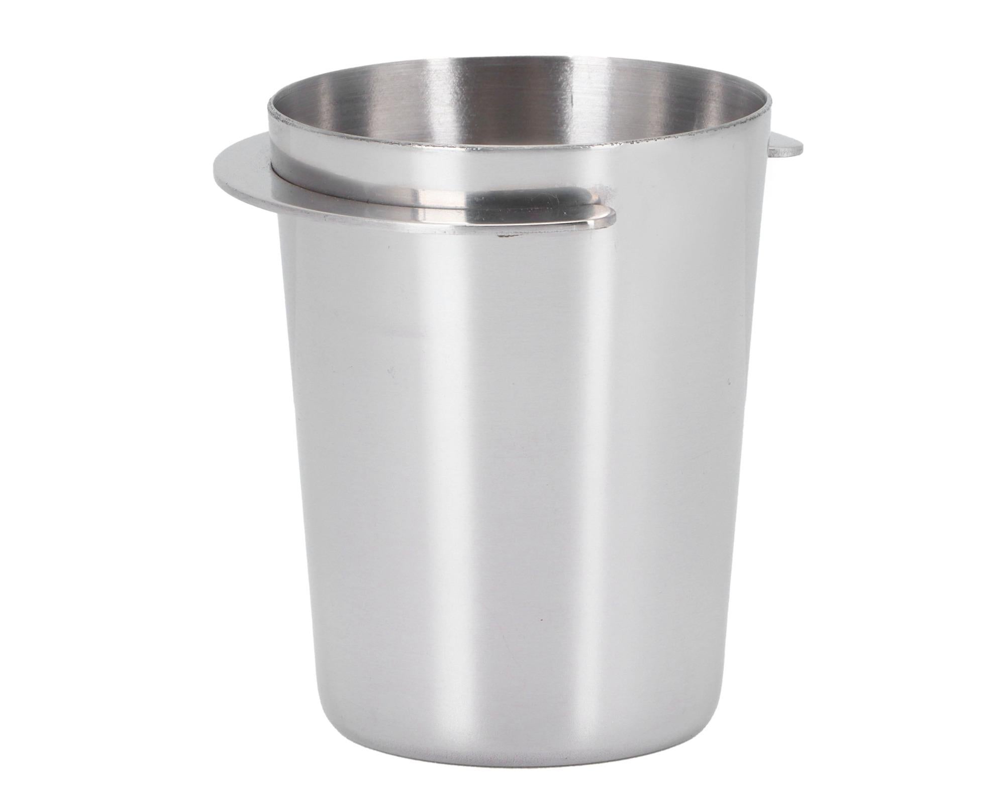 51mm Stainless Steel Coffee Machine Handle Dosing Cup, Coffee Powder Feeder Part
