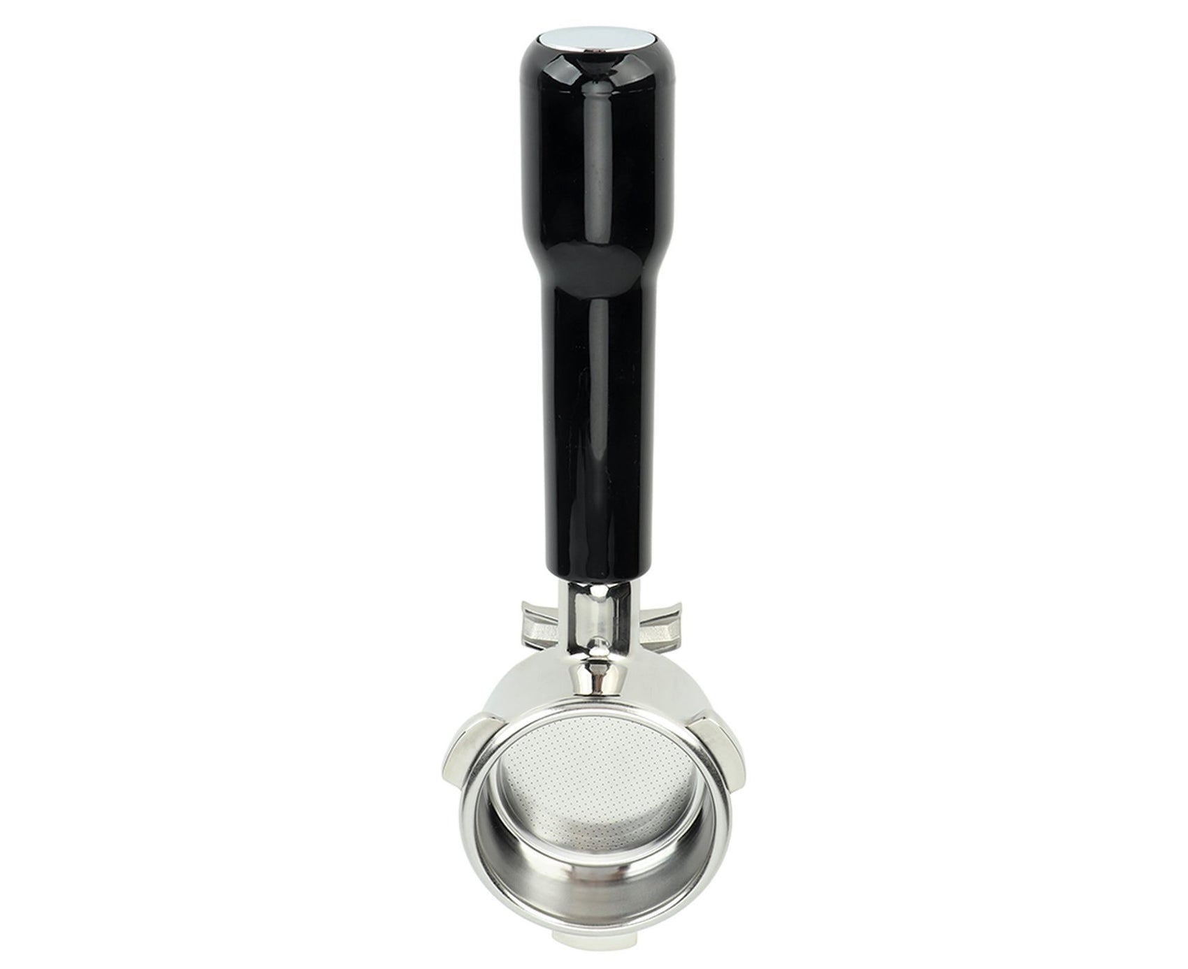 54mm Coffee Portafilter, Double Flow Filter for Breville 870 880 C2, Plastic Black
