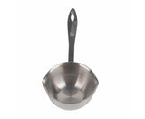 Butter Warmer Pot, Flat Induction Bottom Stainless Steel Mini Hot Milk Saucepan, 150ml